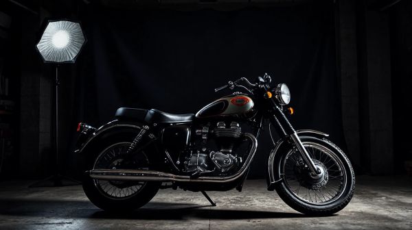 Les avantages d'une plaque noire pour les motos classiques
