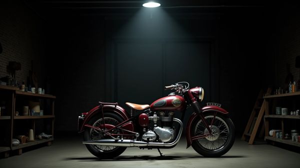 Pourquoi adopter une plaque noire pour votre moto de collection ?